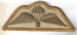 British  Issue   'DESERT'  PARACHUTE WINGS - Picture 1 of 1