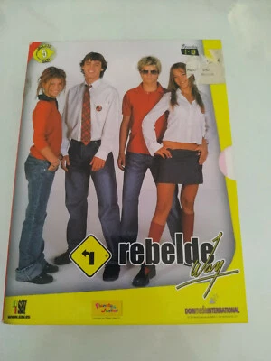 Rebelde Way La Serie - Episodios 1-19 - 4 x DVD Region 2 - Imagen 1 de 4