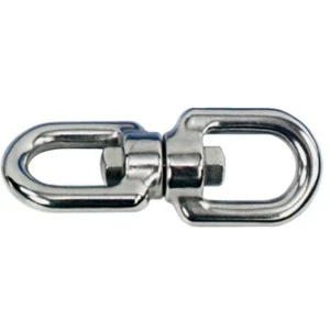 GIRELLA INOX 316 2 OCCHI D 6 MM ALTEZZA MM 65 ACCESSORI NAUTICA - Bild 1 von 2