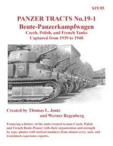 Panzer Tracts No.19-1: Beutepanzer - Czech, Polish and French - Picture 1 of 1