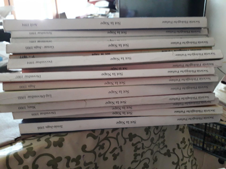 SOT LA NAPE ANNI 1990  13 VOLUMI   VOLUMI    VOLUMI RIVISTA FRIULANA FILOLOGICA - Immagine 1 di 1