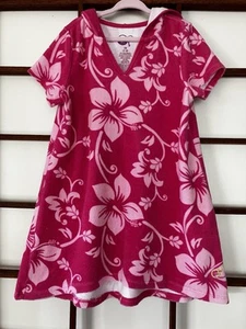 OCEAN PACIFIC LITTLE GIRLS PINK TERRY BEACH DRESS SZ 7-8 VGUC - Picture 1 of 6