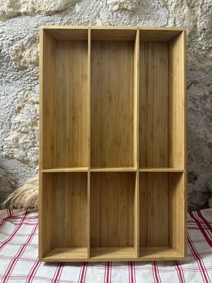 Range-couverts en bambou écologique -IKEA -6 Cases- Uppdatera - Photo 1/4