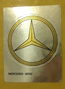 VECCHIO ADESIVO - PANINI STICKERS - MERCEDES BENZ - ANNI 80 (CC1) - Imagen 1 de 1