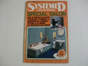 SYSTEME D N°334 NOVEMBRE 1973 SPECIAL SALON ENTRETIEN CONFORT DECORATION MAISON - Imagen 1 de 1