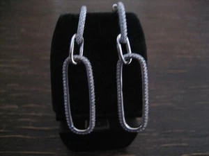 elegante Creolen mit Einhänger Nordahl Andersen Mimi Nor 925er Silber neu - Bild 1 von 4