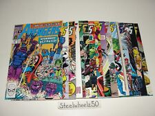 Avengers 15 Comic Lot Marvel 1989 #311-314 320 321 324 325 333 348 350 351 353