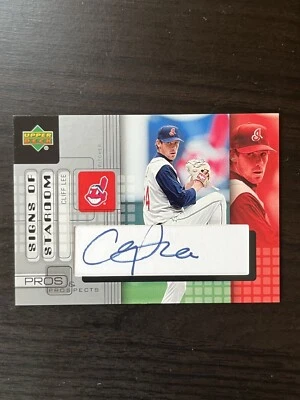 Autógrafo Cliff Lee 2005 Pros & Prospects Signs of Stardom #CL firma automática Foto 1 de 2