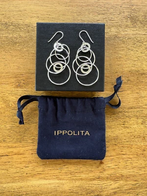 IPPOLITA Sterling Silver Chimera Circle Drop Earrings - Image 1 of 3
