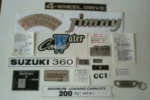 suzuki lj20v,lj20,brute IV,sj10 or lj50 decals - Picture 1 of 4