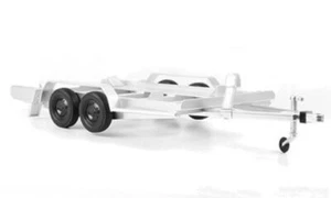 Modellino scala 1:18 Ixo Model rimorchio AUTO TRAILER SILVER diecast modellismo - Imagen 1 de 1