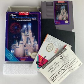 Disney Adventures in Magic Kingdom (Nintendo NES, 1990) no manual