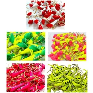 50PCs 1/16 oz Shad Dart Lead Jig Heads Fishing hooks Crappie Panfish Bass Lures - Picture 1 of 61