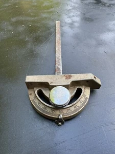 Vintage Regolabile Artigiano Tavolo Mitra Mitra Misuratore King 103 - Foto 1 di 3