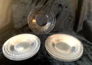 Set Of 12 Vintage Bryce Laurel (Optic) Saucers...6.25" - Picture 1 of 5