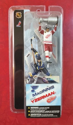 2004 McFarlane NHL Mini 2 Pack, Never Opened, Steve Yzerman & Al MacInnis Cover