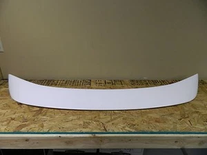 New OEM Ford Mercury Oxford White Rear Trunk Deck Lid Spoiler Wing - Picture 1 of 5