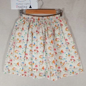 Cath Kidston Skirt Womens XS 4/6/8 Pets Party Guinea Pig 100% Cotton Lined - Picture 1 of 17