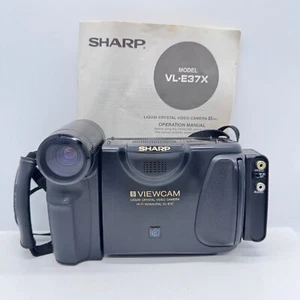 Sharp VL-E37X Viewcam 8mm Camcorder Video **FAULTY - PLAYS TAPES ONLY ** - Bild 1 von 10