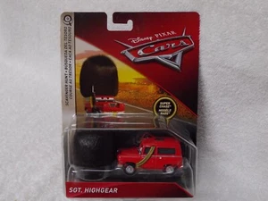 Disney Pixar Cars Película Deluxe Super Chase SGT Highgear Royal Guard Limited - Imagen 1 de 4