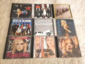 BLONDIE/DEBORAH HARRY 9 CD Lot PLASTIC LETTERS Parallel Lines AUTOAMERICAN - Picture 1 of 5