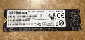 OEM SSD SANDISK SSD X300 128GB TLC Sata III M.2 SD7SN6S-128G-1006 803217-001 - Afbeelding 1 van 4
