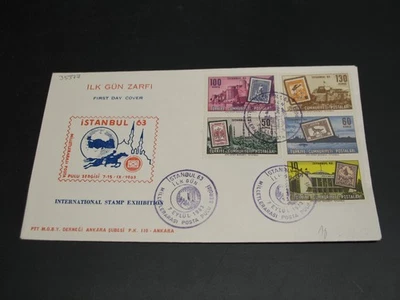 Turkey 1963 FDC cover *35377 - Image 1 of 2