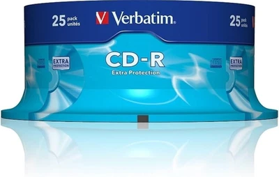 Verbatim CD-R Extra Protection, Cd-Rohlinge Mit 700 MB Datenspeicher, Ideal Für  - Bild 1 von 4