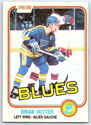 1981-82 O-Pee-Chee Brian Sutter St. Louis Blues #297 - Image 1 of 2