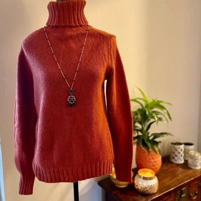 Suéter ALLUDE 100% cashmere gola alta pequeno p - Imagem 1 de 4