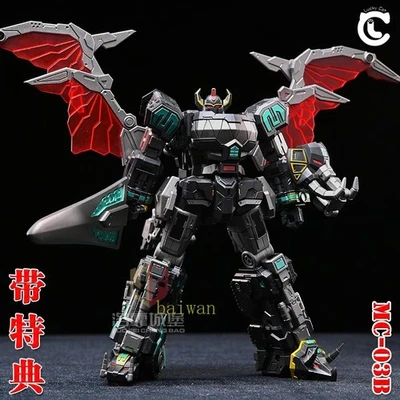 Lucky Cat MC-03B MC03B Mighty Morphin Power Rangers Juego de 5 en 1 Dino Megazord  Foto 1 de 4