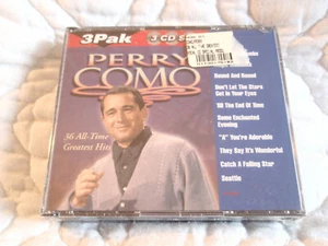 PERRY COMO 36 ALL-TIME GREATEST HITS 3-DISC CD NEW BEST OF ESSENTIAL 50'S 60'S - Picture 1 of 5