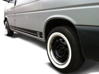 4x Felgenringe + Weißwandringe 16" Zoll  Weißwandreifen Ravus US Car - Bild 1 von 4