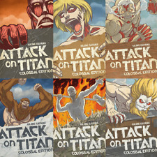 Attack on Titan: Colossal Editions - All 6 XL Sized Volumes by Hajime Isayama