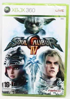 Soul Calibur IV (Microsoft Xbox 360, 2008) - PEGI European Version - New Sealed - Image 1 of 4