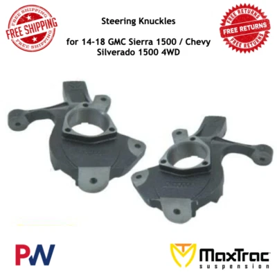 Juntas de direção MaxTrac para 14-18 GMC Sierra 1500 / Chevy Silverado 1500 4WD - Imagem 1 de 2
