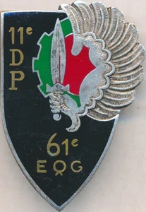 61° Esc. de Quartier Général, 11° D.P, pastille ovale, 2323 à droite,Drago(4872) - Picture 1 of 2