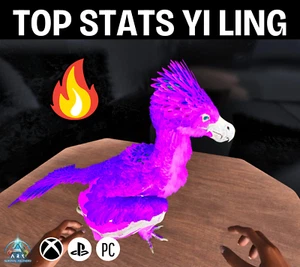 Ark Ascended Oficial PVE PS5 XBOX PC NUEVO TOP ESTADÍSTICAS YI LING PÚRPURA SÓLIDO - Imagen 1 de 4