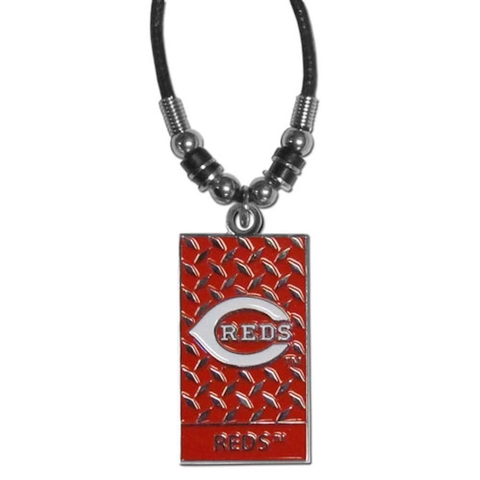MLB Diamond Plate Rope Necklace - Choose Your Team - Image 1 of 1