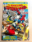 AMAZING SPIDER-MAN #125 / MAN-WOLF ORIGIN / 1973 / Fine 6.0 / Comic Book