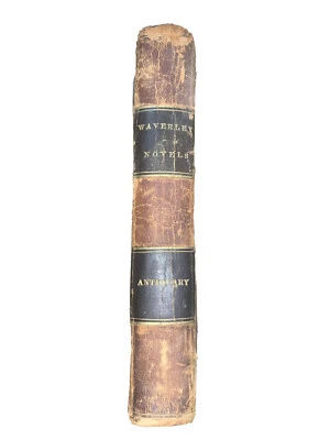 Waverly Novels The Antiquary 1834 Volume 5 Part 1 Samuel Parker Foto 1 de 4