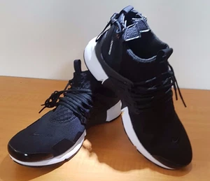 NIKE Air Presto X ACRONYM -- UK 10 -- Pure Black with White soles - Picture 1 of 8