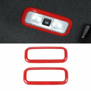 Cubierta de decoración con marco de luz trasera interior de automóvil para Ford F150 2016-2018 rojo - Imagen 1 de 7
