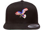 Men's CAP Eagle  with high quality and very beautiful embroidery, Black SnapBack