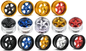 2pcs RC 1/10 Aluminium Alloy Wheels Rims Fit 1:10 Drift On-road touring Car Part - Picture 1 of 146