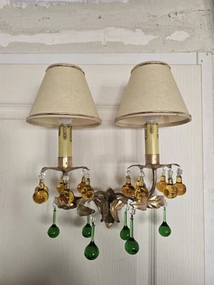 Une Applique Pampilles Murano Ancienne  - Photo 1/3