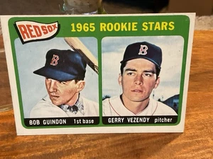 1965 Topps #509 Bob Guindon / Gerry Vezendy Red Sox RCs RC 8 - NM/MT - Picture 1 of 3