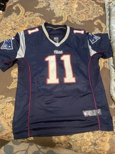 Julian Edelman Nike Jersey No. 11 New England Patriots Size 52 - Picture 1 of 7