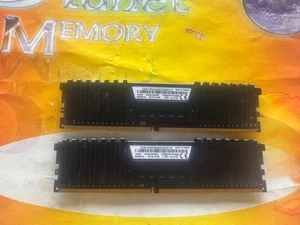 PC4-24000 16GB (2x8GB) DDR4 3000MHz NON ECC Desktop Memory CMK16GX4M2C3000C15 - Picture 1 of 3