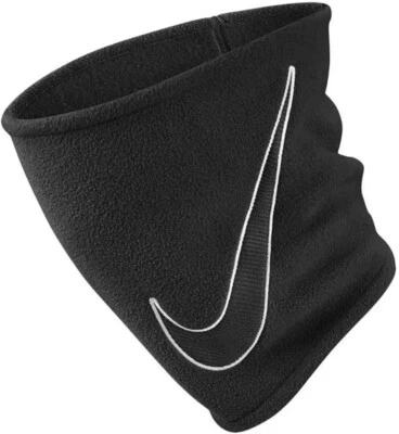 Nike Niños/Jóvenes Polar Cuello Calentador Negro Snood Polaina Niños Niñas - Imagen 1 de 4